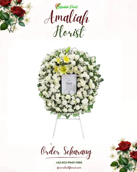 Krans Bunga Duka Punggung Lading